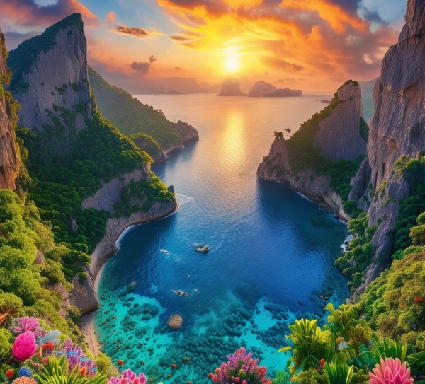 探寻世界之湾，揭秘绝美海湾，流连忘返的视觉盛宴,探寻世界之湾，揭秘绝美海湾，流连忘返的视觉盛宴,历史,景点,风情,第1张