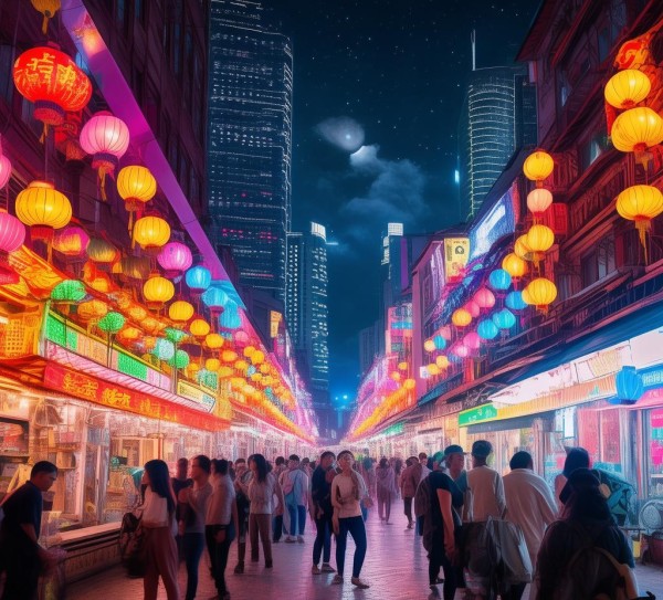 景洪璀璨夜游指南，解锁城市夜生活魅力,景洪璀璨夜游指南，解锁城市夜生活魅力,景点,风情,神秘,第1张