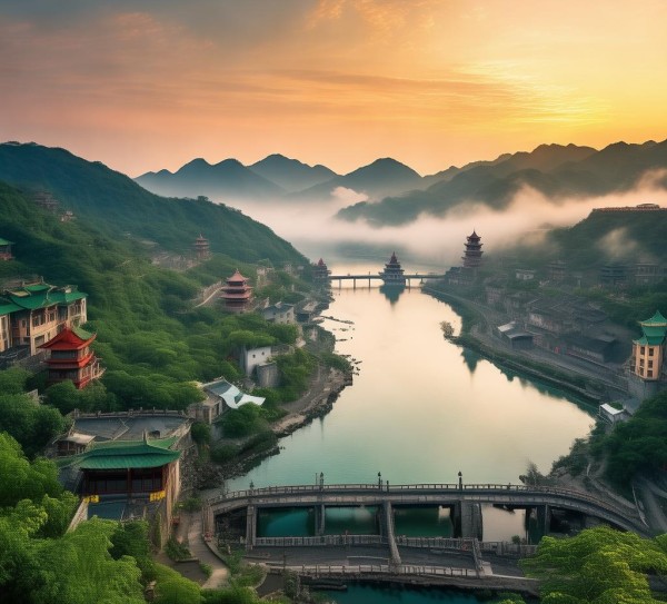 山城水岸秘境，重庆秀山外滩绝美风光之旅,山城水岸秘境，重庆秀山外滩绝美风光之旅,历史,景点,风情,第1张