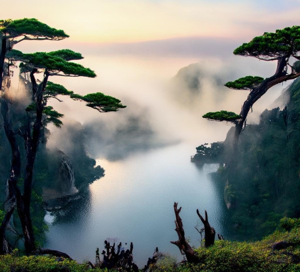 黄山天池，神秘仙境的自然奇观之旅,黄山天池，神秘仙境的自然奇观之旅,景点,神秘,自然奇观,第1张