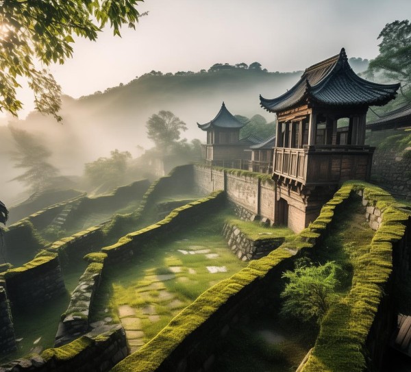 春秋寨，历史遗迹与自然风光的探秘之旅,春秋寨，历史遗迹与自然风光的探秘之旅,历史,景点,第1张