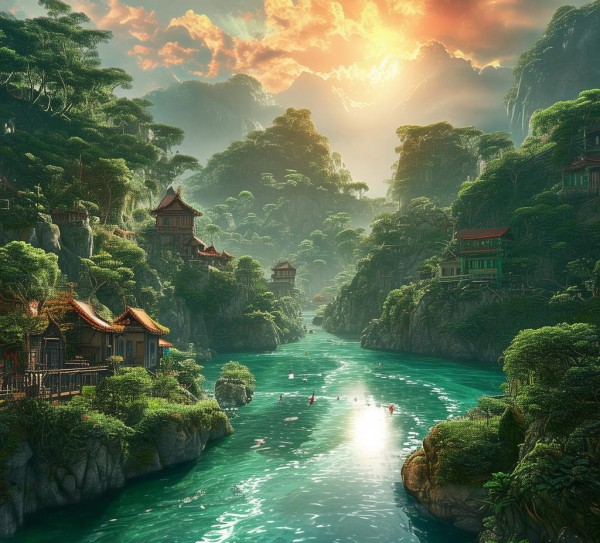 西潭秘境，山水间探寻绝美隐匿村寨,西潭秘境，山水间探寻绝美隐匿村寨,历史,景点,风情,第1张