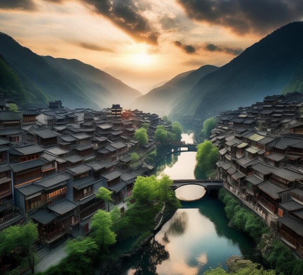川西山水探秘之旅，彭州古镇风情解析,川西山水探秘之旅，彭州古镇风情解析,历史,景点,风情,第1张