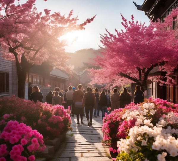 古城春色浓，咸阳赏花游记,古城春色浓，咸阳赏花游记,历史,景点,风情,第1张