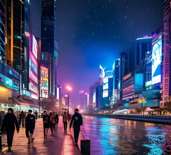 夜游福田，繁华胜地下的深圳夜晚探索之旅,夜游福田，繁华胜地下的深圳夜晚探索之旅,娱乐场所,休闲胜地,深圳福田,第1张
