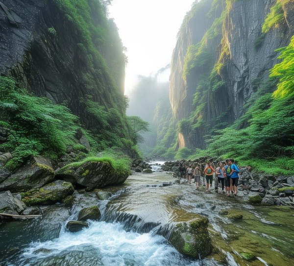 安吉九龙峡，自然探险胜地，畅游山水间不亦乐乎！,安吉九龙峡，自然探险胜地，畅游山水间不亦乐乎！,景点,风情,第1张
