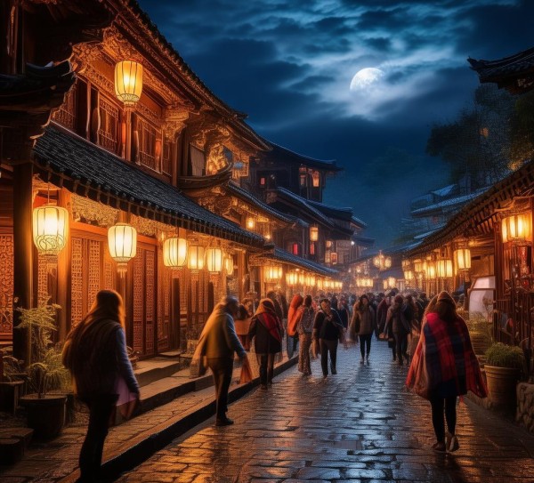 丽江夜色魅力探秘，夜游必去的热门地点,丽江夜色魅力探秘，夜游必去的热门地点,历史,景点,风情,第1张