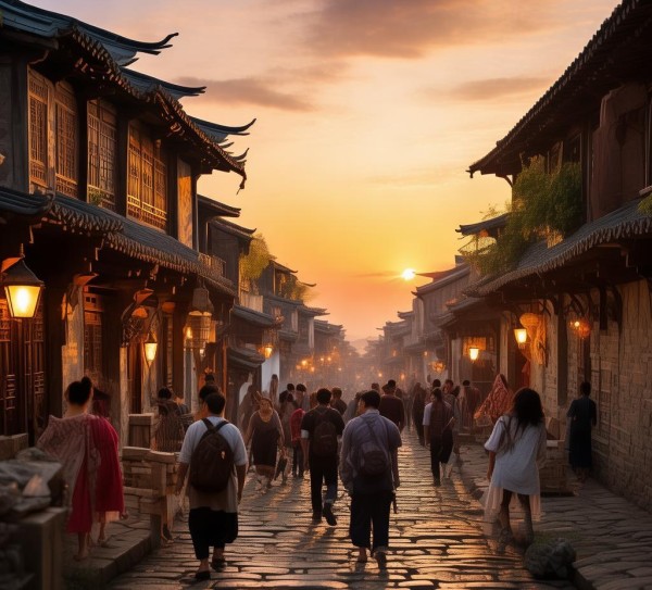 新县古镇风情之旅，穿越历史长河的时光漫步,新县古镇风情之旅，穿越历史长河的时光漫步,历史,风情,第1张