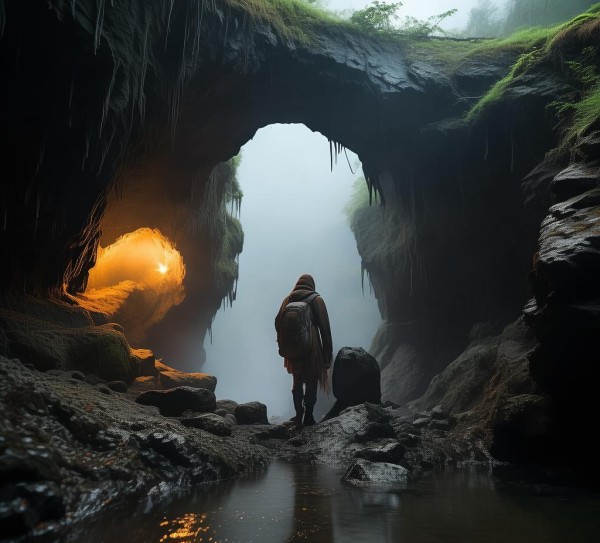 探寻隐世仙境，山洞温泉秘境之旅,探寻隐世仙境，山洞温泉秘境之旅,神秘,第1张