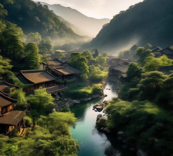 新沟村秘境探幽，著名景点一网打尽,新沟村秘境探幽，著名景点一网打尽,历史,景点,古韵,第1张