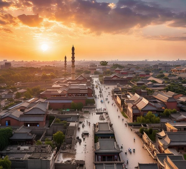 丝路奇观，西安探险之旅，穿越丝绸之路的历史遗迹与壮丽景色,丝路奇观，西安探险之旅，穿越丝绸之路的历史遗迹与壮丽景色,历史,神秘,第1张