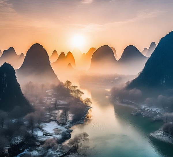 桂林冬日暖境，探秘暖阳下的山水胜景,桂林冬日暖境，探秘暖阳下的山水胜景,历史,景点,风情,第1张