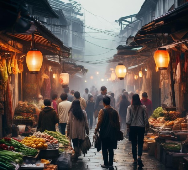 古城早市寻味记，体验市井生活的独特魅力,古城早市寻味记，体验市井生活的独特魅力,历史,风情,美食,第1张