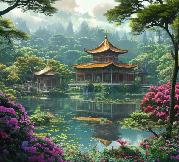 杭州灵隐秘境，探寻灵隐寺与周边绝美风光,杭州灵隐秘境，探寻灵隐寺与周边绝美风光,历史,景点,绝美景点,第1张
