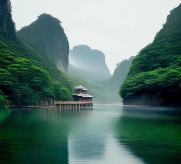 宜都天龙湾，山水画卷中的隐秘绝美之地,宜都天龙湾，山水画卷中的隐秘绝美之地,历史,景点,风情,第1张