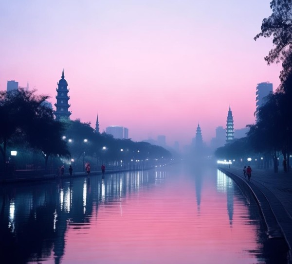 宁波凌晨之光，夜未央的美丽邂逅,宁波凌晨之光，夜未央的美丽邂逅,历史,景点,风情,第1张