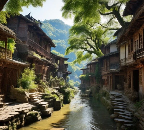 郭老故里，古韵流长，画卷般的自然美景,郭老故里，古韵流长，画卷般的自然美景,历史,景点,风情,第1张