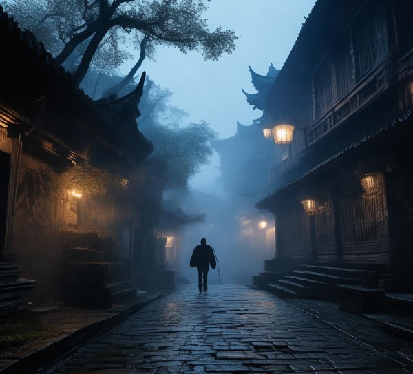 夜探灵寿古城，探寻静谧秘境的古城晨韵,夜探灵寿古城，探寻静谧秘境的古城晨韵,历史,神秘,美食,第1张