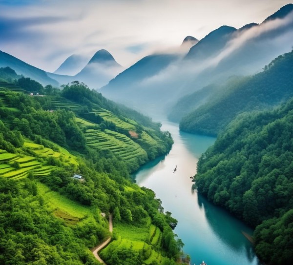涪陵山水之旅，探索自然之美全景图,涪陵山水之旅，探索自然之美全景图,历史,景点,景点大盘点,第1张