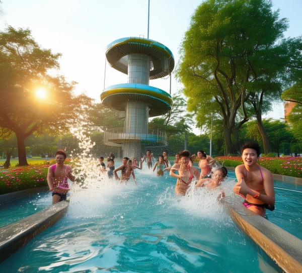 夏日清凉探险，邯郸滑梯漂流之旅揭秘,夏日清凉探险，邯郸滑梯漂流之旅揭秘,历史,景点,田园风光,第1张