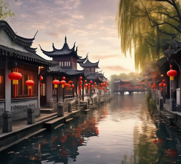 漫步镇湖，江南水乡韵味探寻之旅,漫步镇湖，江南水乡韵味探寻之旅,历史,景点,古韵,第1张