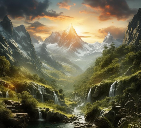 南国山水秘境，山谷宁静与壮美之旅,南国山水秘境，山谷宁静与壮美之旅,景点,秘境,自然奇观,第1张