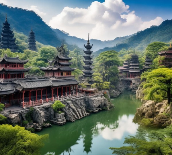 岳庙景区，历史文化的瑰宝与自然风光的盛宴,岳庙景区，历史文化的瑰宝与自然风光的盛宴,历史,景点,第1张