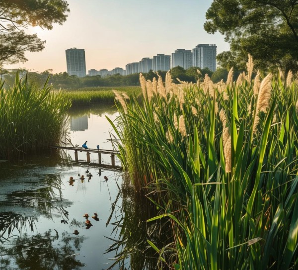 青岛湿地公园，城市绿肺的自然奇观之旅,青岛湿地公园，城市绿肺的自然奇观之旅,历史,自然奇观,烧烤,第1张