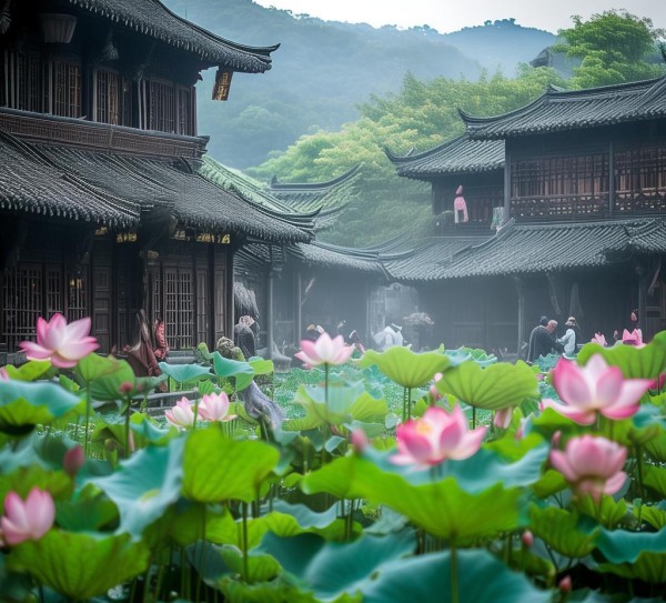 莲塘古村，穿越时空的历史风情之旅,莲塘古村，穿越时空的历史风情之旅,历史,景点,风情,第1张