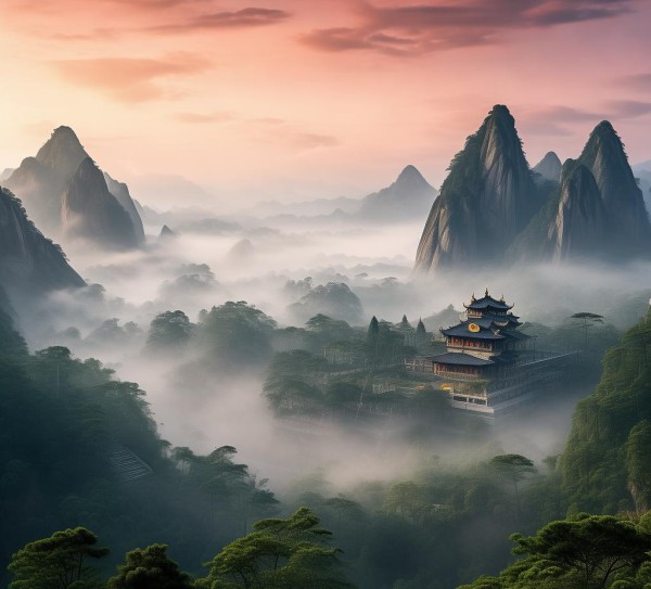 探寻千山无量观，神秘仙山古观之美揭秘,探寻千山无量观，神秘仙山古观之美揭秘,历史,景点,神秘,第1张