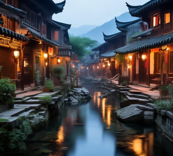 松口古镇，静谧美景等你探寻,松口古镇，静谧美景等你探寻,历史,景点,风光,第1张