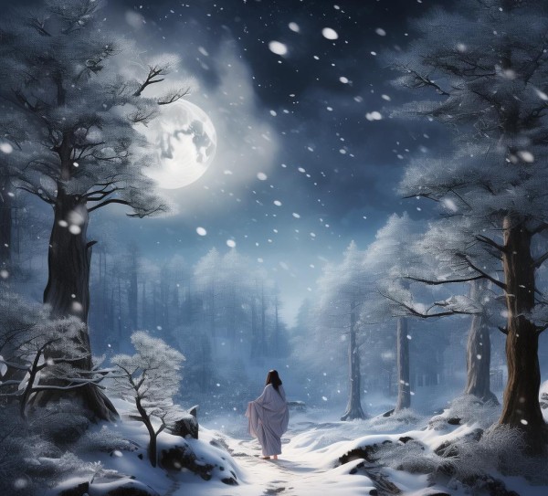 雪月雅韵，古典意境中的趣味探秘之旅,雪月雅韵，古典意境中的趣味探秘之旅,历史,神秘,第1张