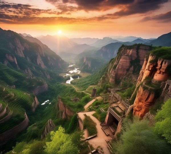 陕西西峰，自然奇观与人文景观的探秘之旅,陕西西峰，自然奇观与人文景观的探秘之旅,历史,景点,美食,第1张