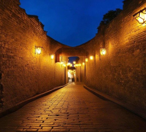夜游古城魅力，阜蒙璀璨夜景探秘攻略,夜游古城魅力，阜蒙璀璨夜景探秘攻略,历史,风情,美食,第1张