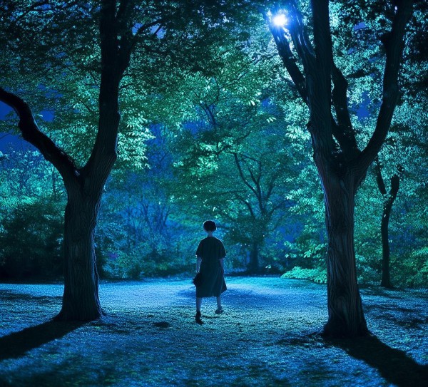 夜探安公园，夜幕下的时光漫步,夜探安公园，夜幕下的时光漫步,历史,美食,第1张