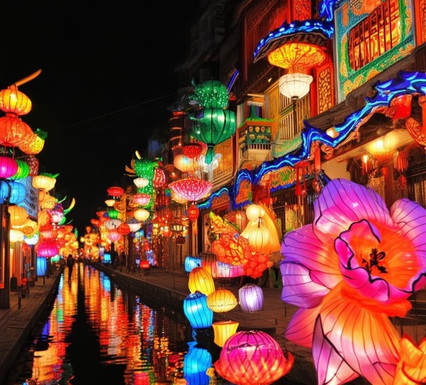 温州灯节魅力揭秘，探寻流连忘返的绝美夜景,温州灯节魅力揭秘，探寻流连忘返的绝美夜景,历史,景点,风情,第1张