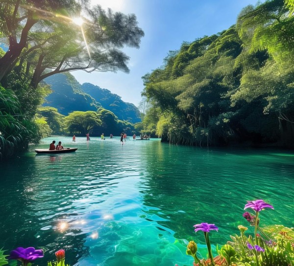 花水湾，自然仙境中的畅游天堂,花水湾，自然仙境中的畅游天堂,风情,神秘,风光,第1张