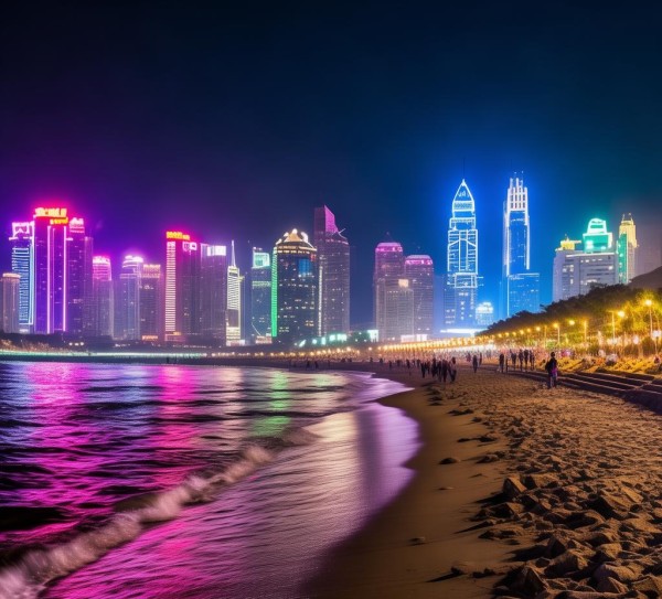珠海夜色璀璨攻略，海滨城市魅力之旅,珠海夜色璀璨攻略，海滨城市魅力之旅,景点,神秘,美食,第1张