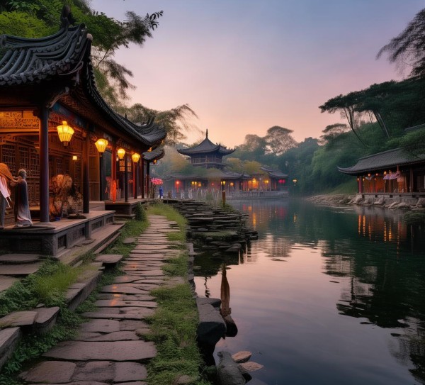 定襄河畔，古韵新韵，漫步时光交融之美,定襄河畔，古韵新韵，漫步时光交融之美,历史,景点,美食,第1张