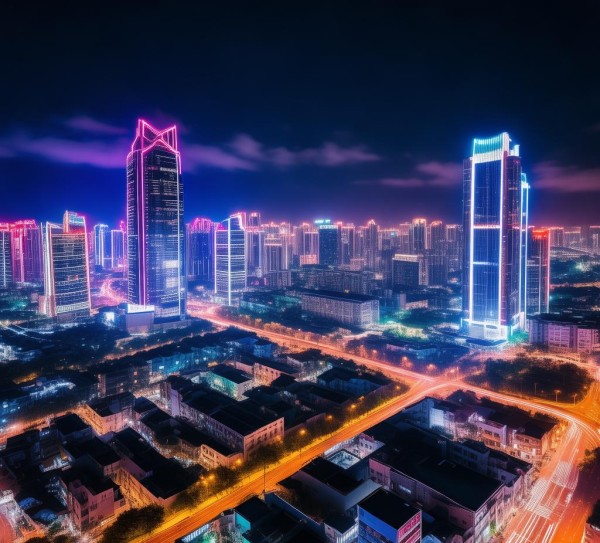 东莞夜色璀璨，探寻都市夜景之美,东莞夜色璀璨，探寻都市夜景之美,历史,景点,第1张