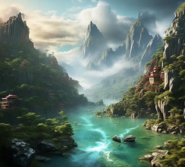 安顺天龙秘境，揭秘山水间的绝美风光,安顺天龙秘境，揭秘山水间的绝美风光,景点,风情,神秘,第1张