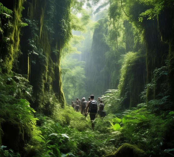 湖南郴州雨林秘境，探寻绿色秘境之旅,湖南郴州雨林秘境，探寻绿色秘境之旅,景点,神秘,秘境,第1张