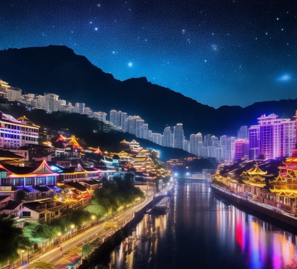 夜游西昌，璀璨星空下的城市魅力之旅,夜游西昌，璀璨星空下的城市魅力之旅,风情,美食,风光,第1张