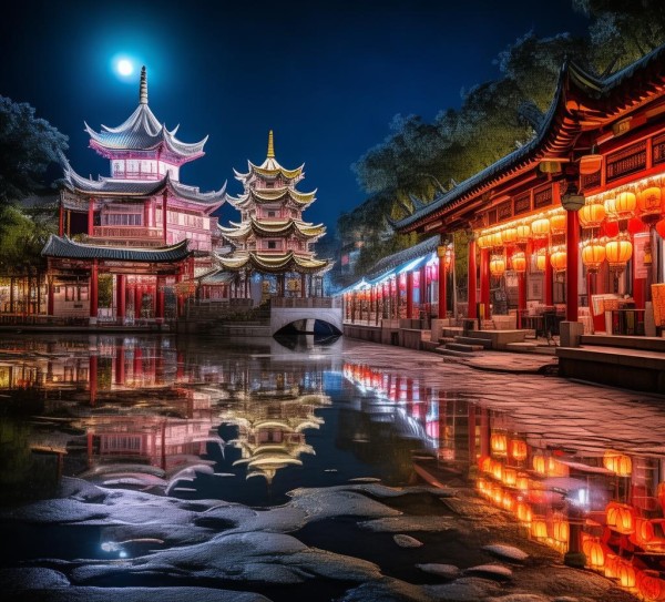 夜游泉城，济南五大夜晚魅力地标深度探秘,夜游泉城，济南五大夜晚魅力地标深度探秘,历史,景点,美食,第1张