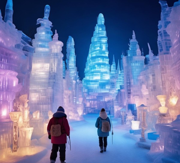 冰雪梦幻之旅，哈尔滨冰雪奇缘景区探索记,冰雪梦幻之旅，哈尔滨冰雪奇缘景区探索记,风情,美食,风光,第1张