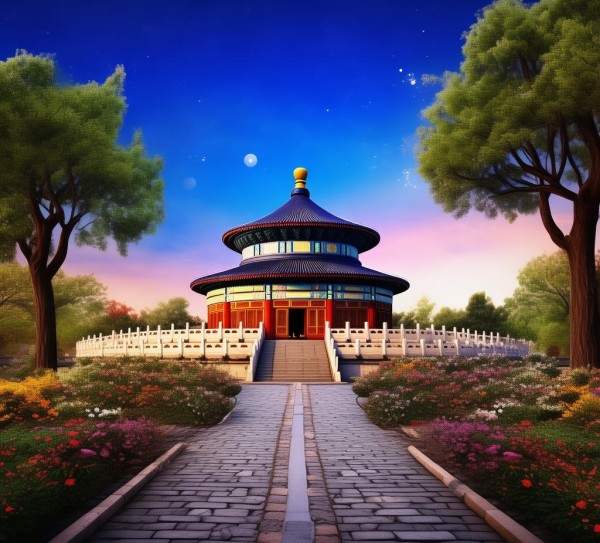 天坛漫步，周边景点魅力之旅揭秘,天坛漫步，周边景点魅力之旅揭秘,历史,景点,风情,第1张
