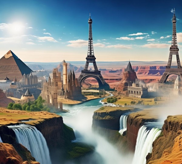 Worlds Must-See Scenic Wonders: A Journey Through the Greatest Landmarks,Worlds Must-See Scenic Wonders: A Journey Through the Greatest Landmarks,世界奇观,地标之旅,第1张