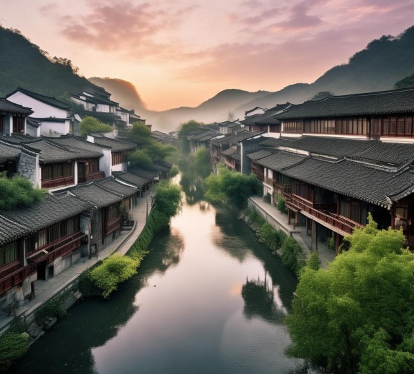 径河古镇，古韵盎然，风景如画的旅游秘境,径河古镇，古韵盎然，风景如画的旅游秘境,历史,景点,美食,第1张