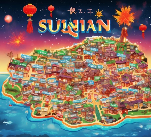 宿迁新年狂欢地图，发现宿迁新年娱乐新去处,宿迁新年狂欢地图，发现宿迁新年娱乐新去处,历史,风情,美食,第1张