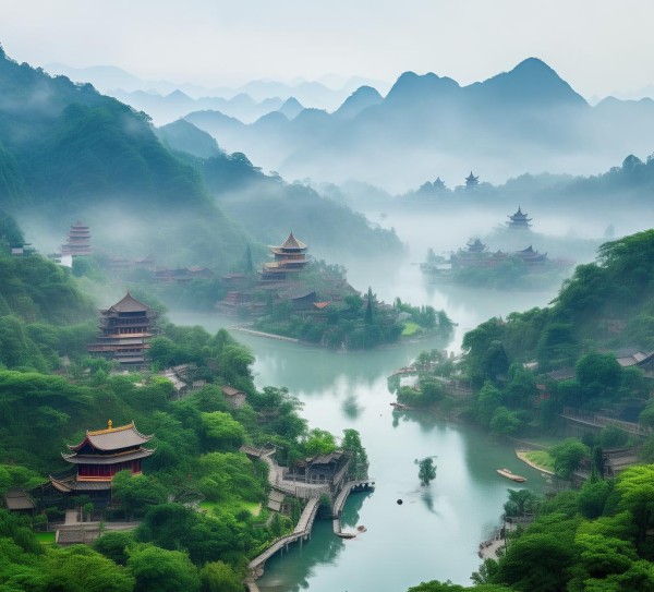 浙江山水画卷之旅，探寻自然之美胜地盘点,浙江山水画卷之旅，探寻自然之美胜地盘点,景点,风光,神秘,第1张